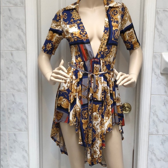 2 LEFT! CREAM ROYAL DRESS - Picture 3 of 8